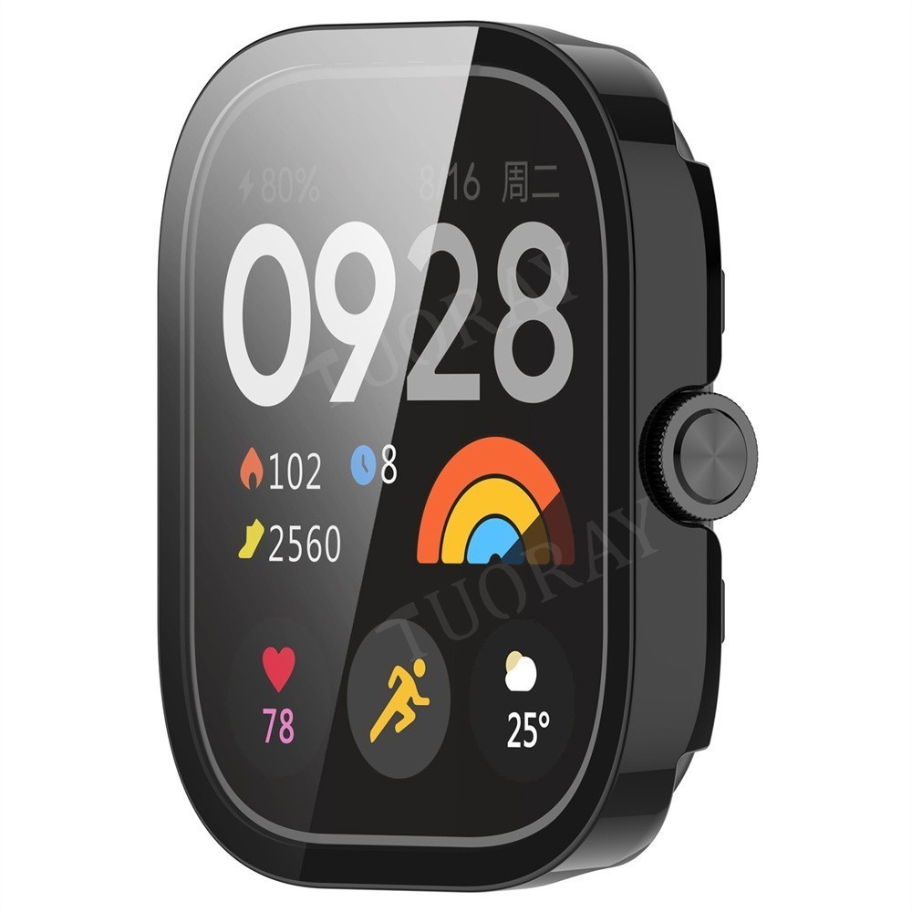 Tempered Glass Case For Redmi Watch 4 Screen Protector Cover Replacement Shell