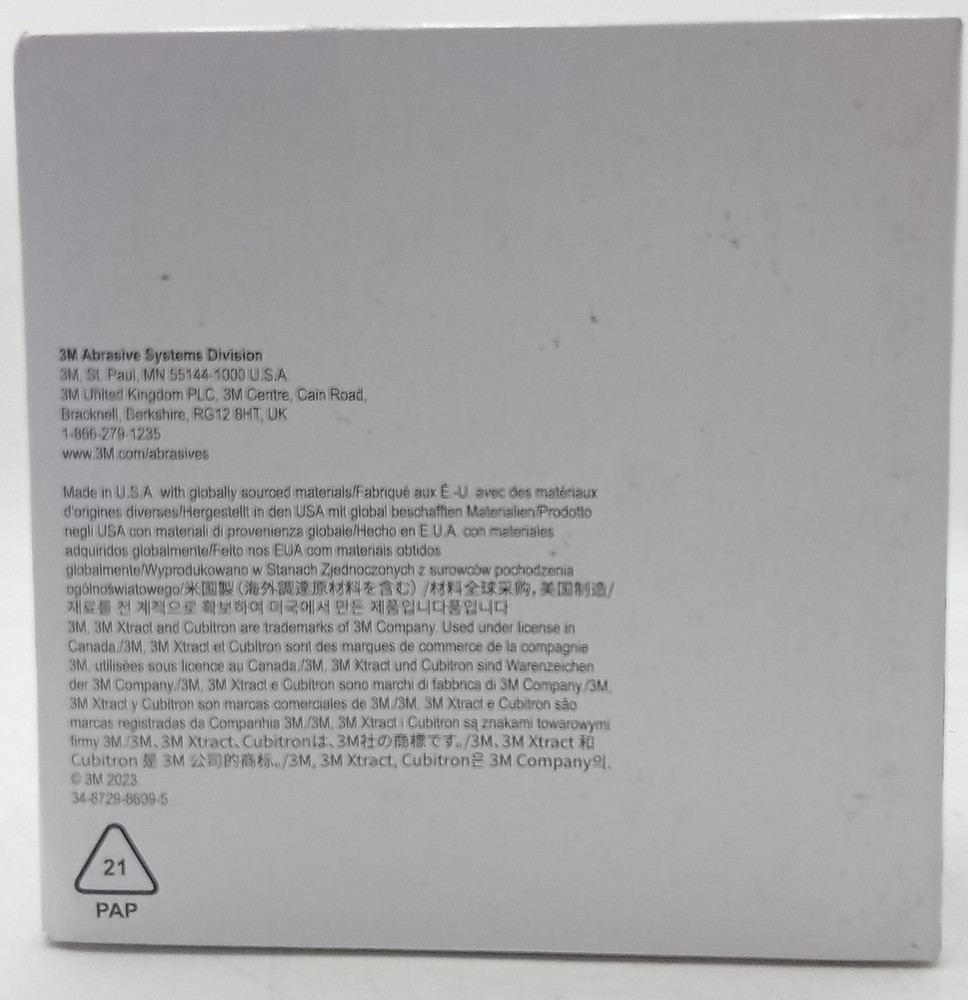 3M Xtract Cubitron II SANDING DISC 710W 50 PACK