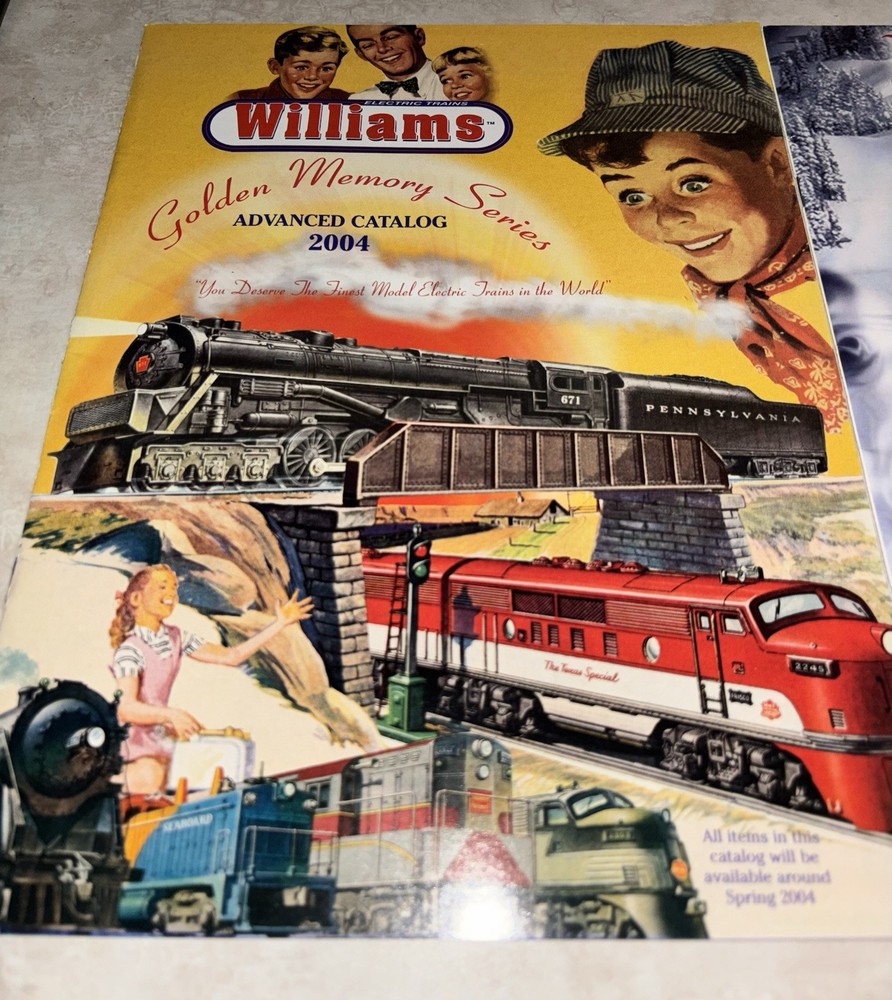 WILLIAMS 2004 Advanced Golden Memory Series CATALOG 2003 2004 Railway