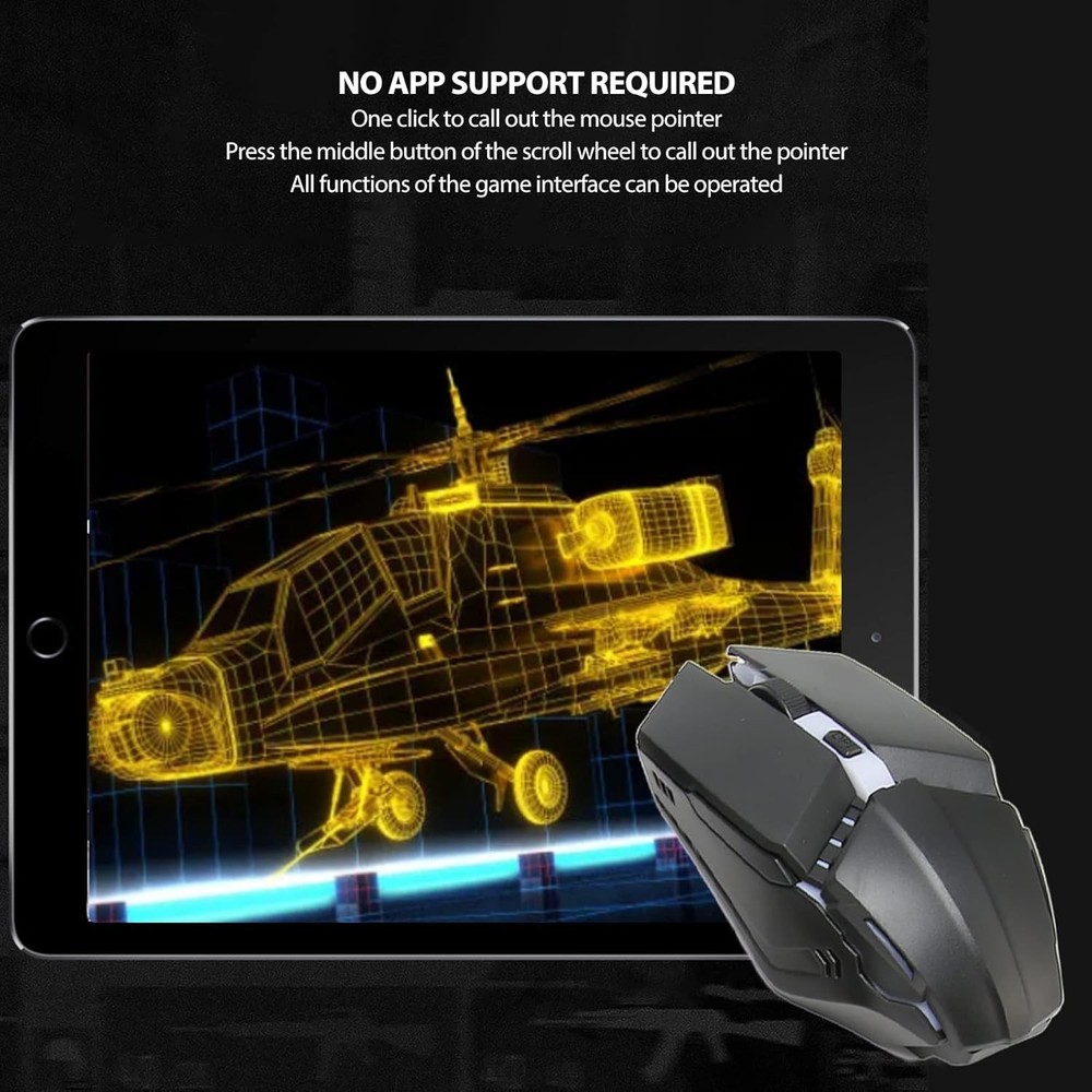 4 in 1 Mobile Game Combo Pack, Mobile Gamepad Controller, Mouse Converter 2026