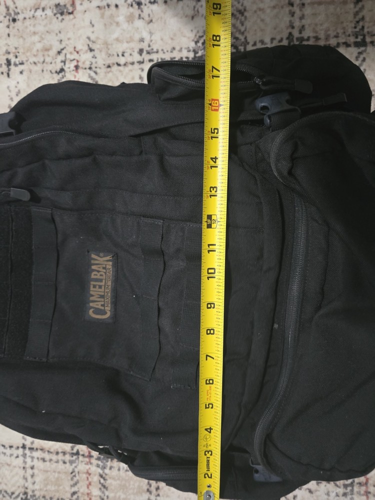 Camelbak Maximum Gear Hydration Pack Backpack Military Black