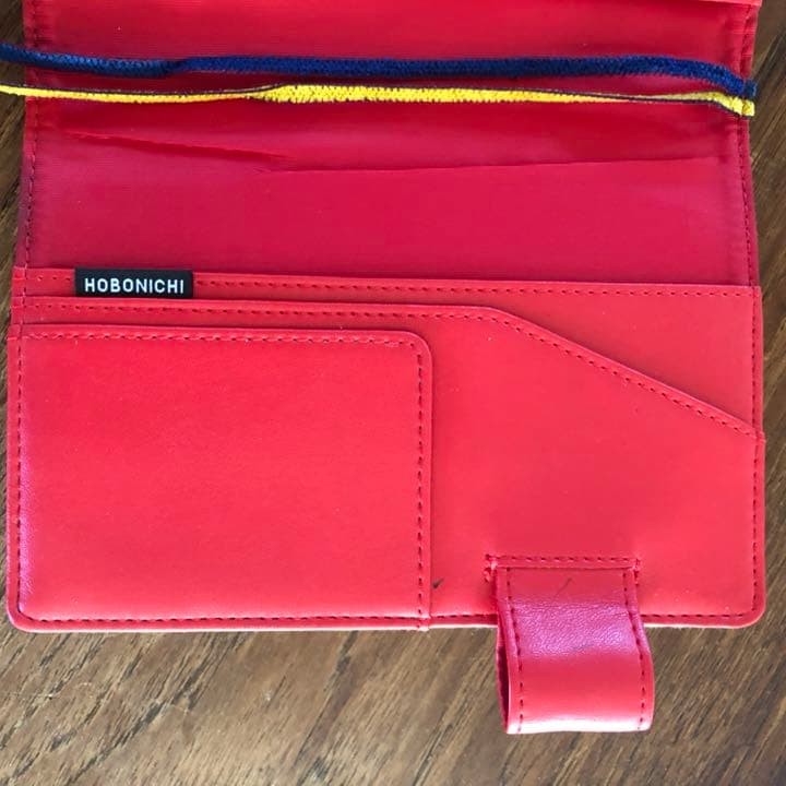 Hobonichi Techo Cover CACUMA 2017 Red