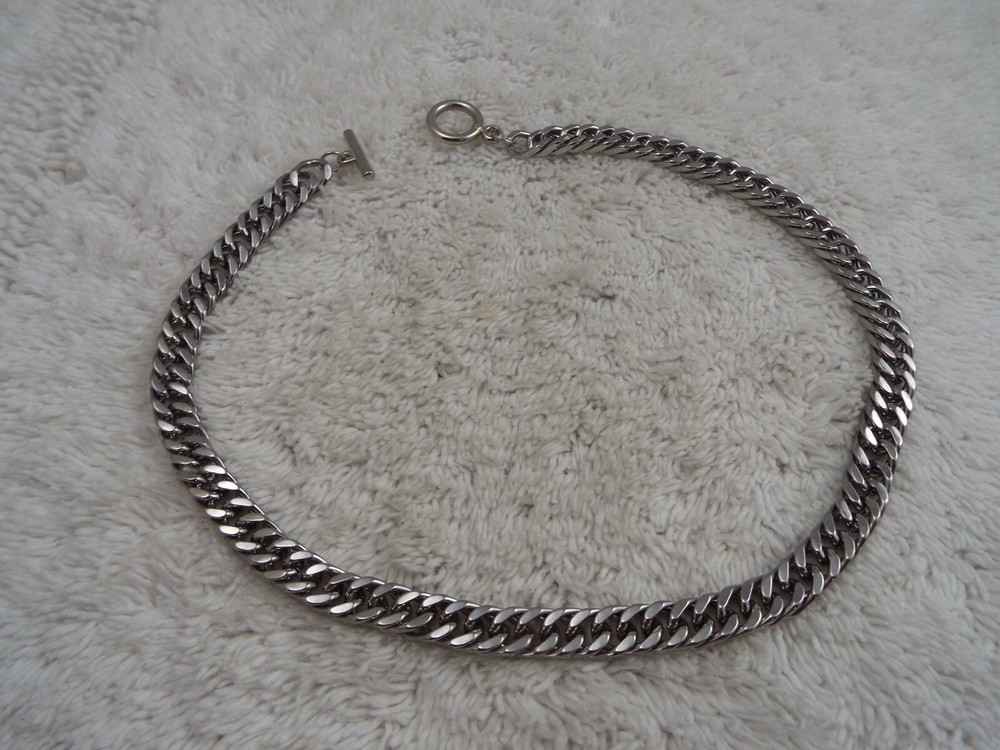 Silvertone Chain Necklace
