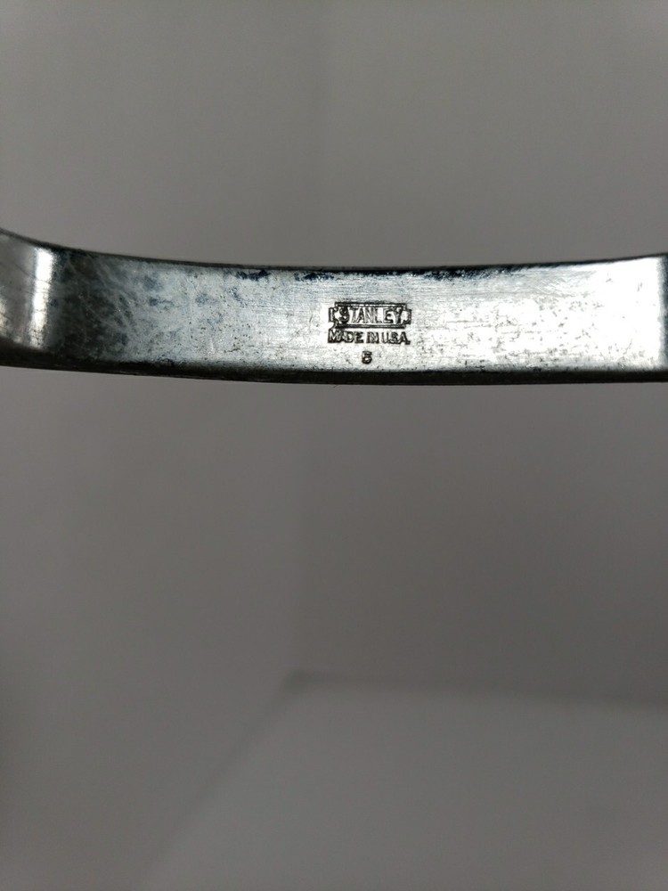 Vintage Stanley Cabinet Handle Pull Chrome MCM Art Deco Latch Red,price Per Pull