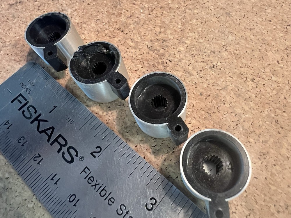 Vintage Pioneer CS Series Speaker Crossover Control Knobs