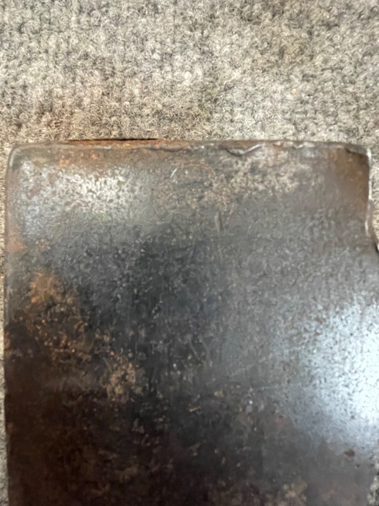 Vintage Belknap Blue Grass Jersey Pattern Ax Axe Head