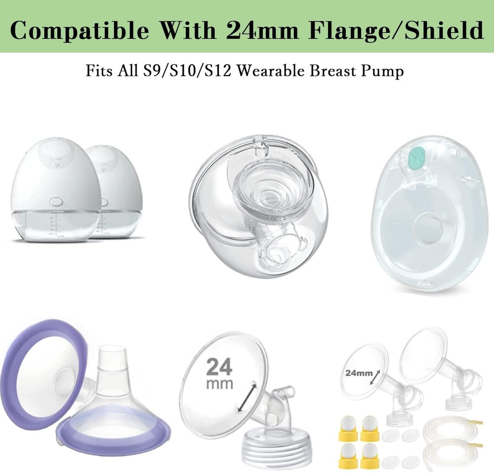 Flange Inserts Compatible with Momcozy S12 Pro/S9 Pro 4size-flange Insert