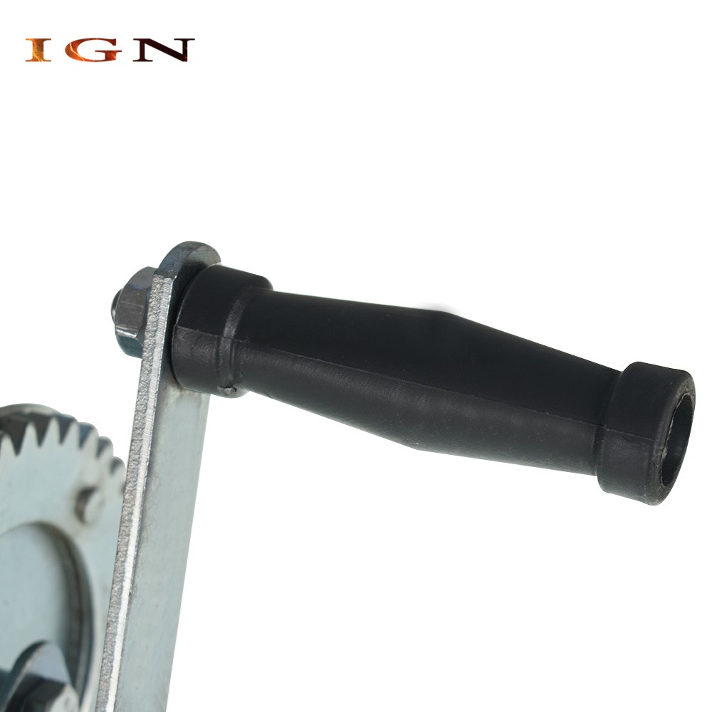 Adjustable Two-Way Hand Winch Boat Winch With 10m (32ft) Cable 1500lbs