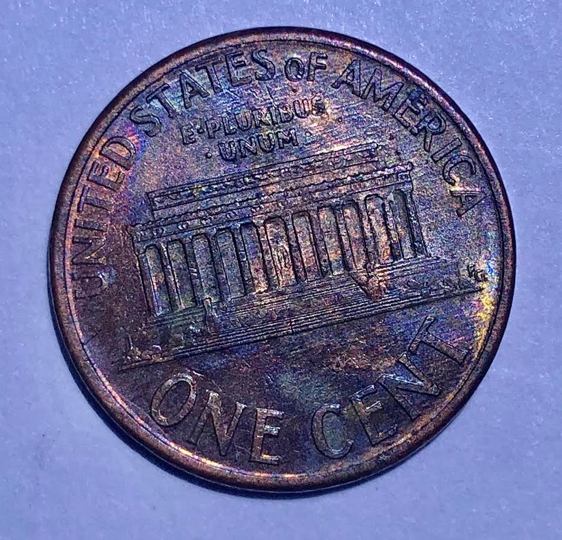LINCOLN PENNY 1995 D MINT RARE ERROR CLOSE "AM"