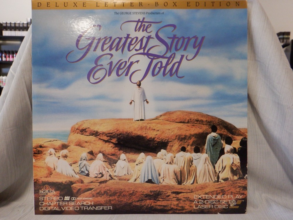 Laserdisc - Greatest Story Ever Told - Great Condition