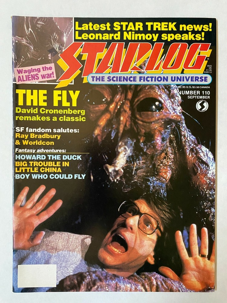 STARLOG #110 September 1986 The Fly
