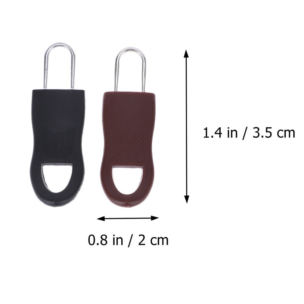 2 Sets Multifunctional Zipper Pulls Repair Tool Easy Use Head Handbag