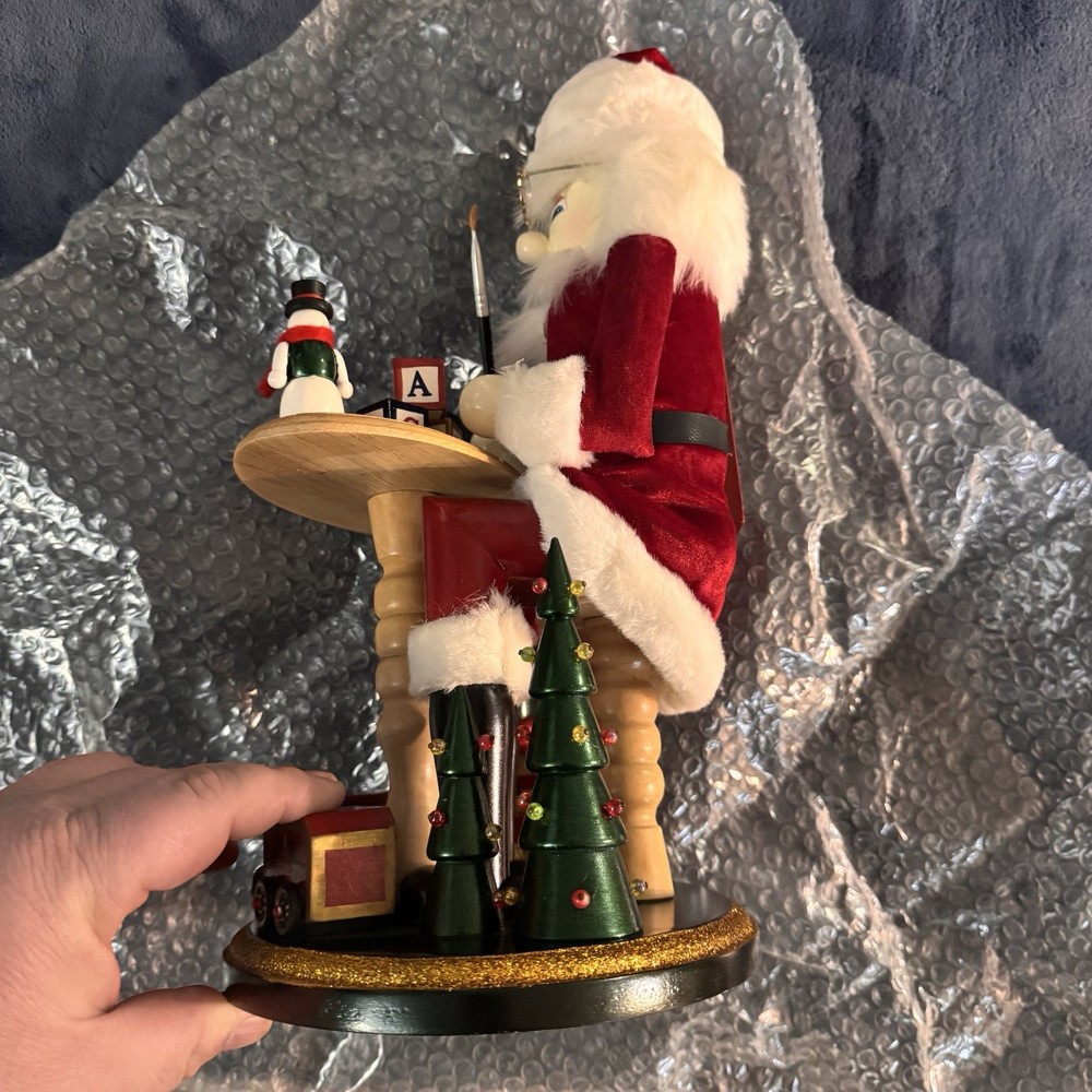 Nutcracker Vintage Bombay Company 15” Santa's Workshop Nutcracker w/Box