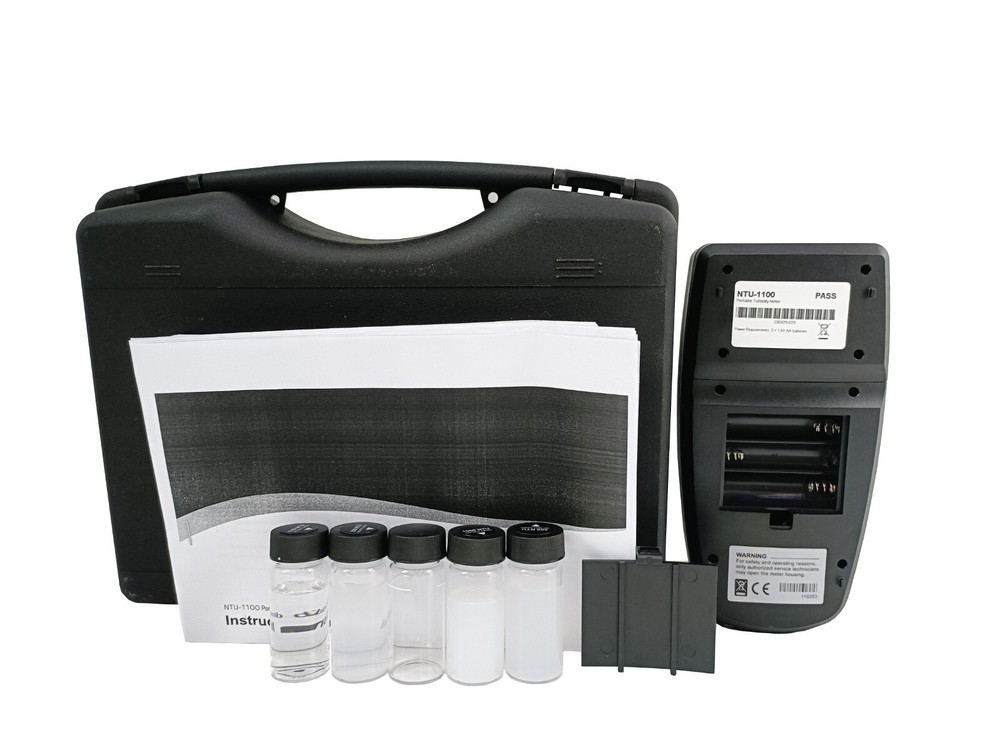 Lab Turbidity Meter with 4 Selectable Measurement Unit Standard Solution 275 EBC