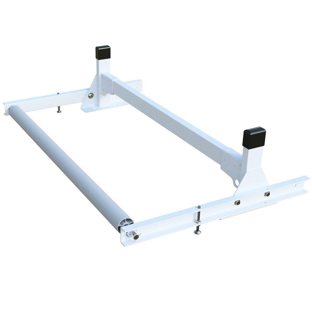 White Vantech H1 45" Roller System with 24" Long Extension Plate