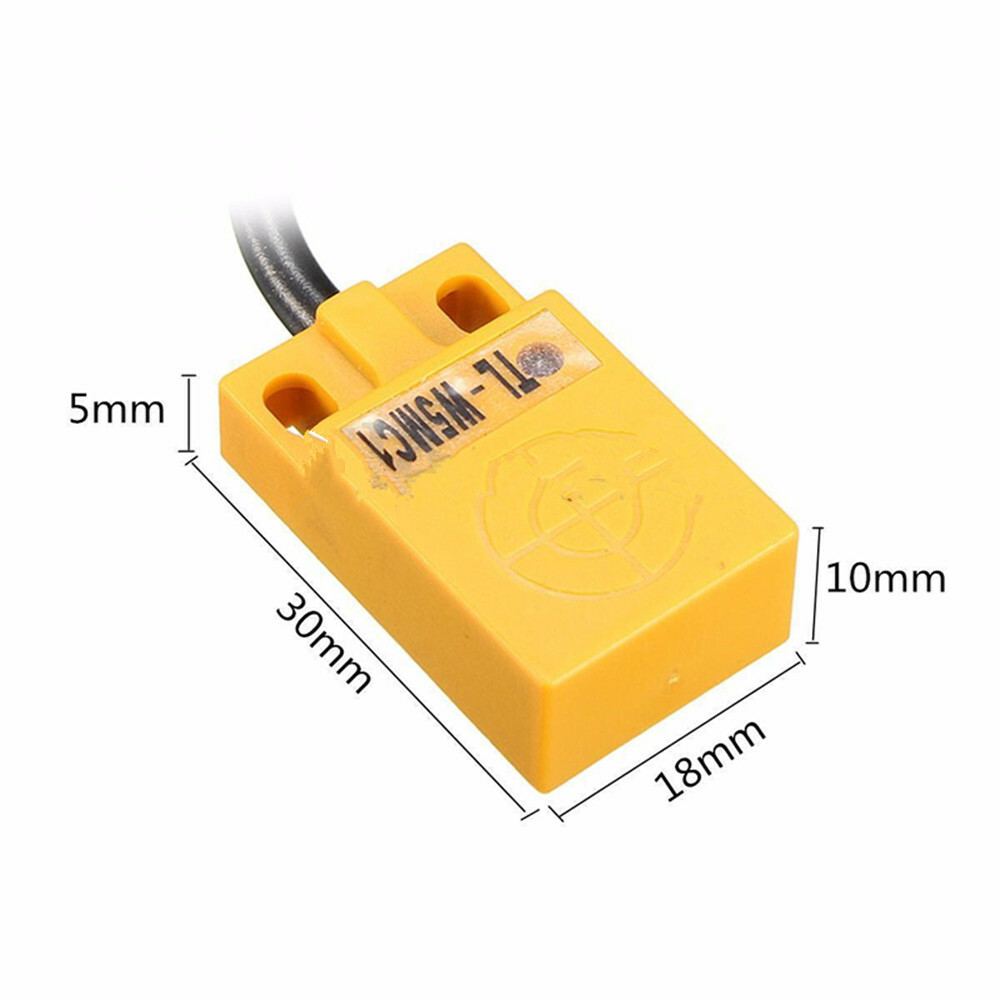TL-W5MC1 5mm 3 Wire Inductive Proximity Sensor Detection Switch NPN DC 6-36V