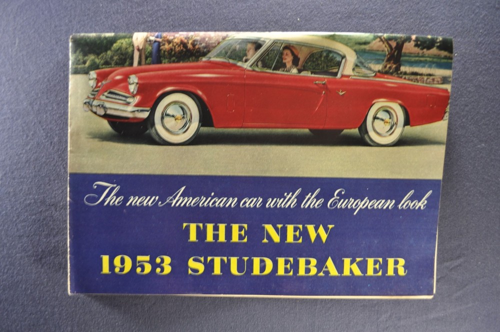 1953 Studebaker Brochure Commander Champion Starliner Excellent Original 53