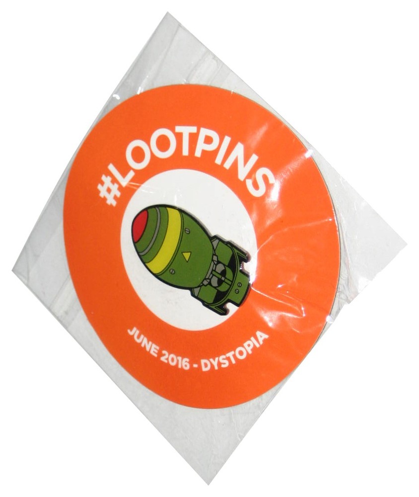 Fallout June 2016 Dystopia Lootcrate Exclusive Pin