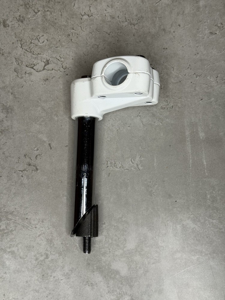 BMX 1" QUILL STEM White
