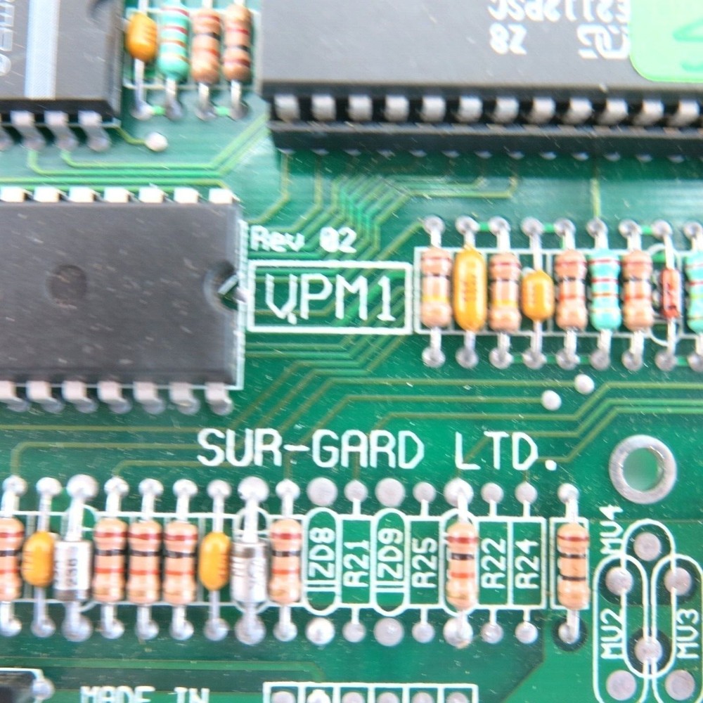 SUR-GARD LTD VPM1 Rev 02 Control Panel Circuit Board Group LOT UNTESTED