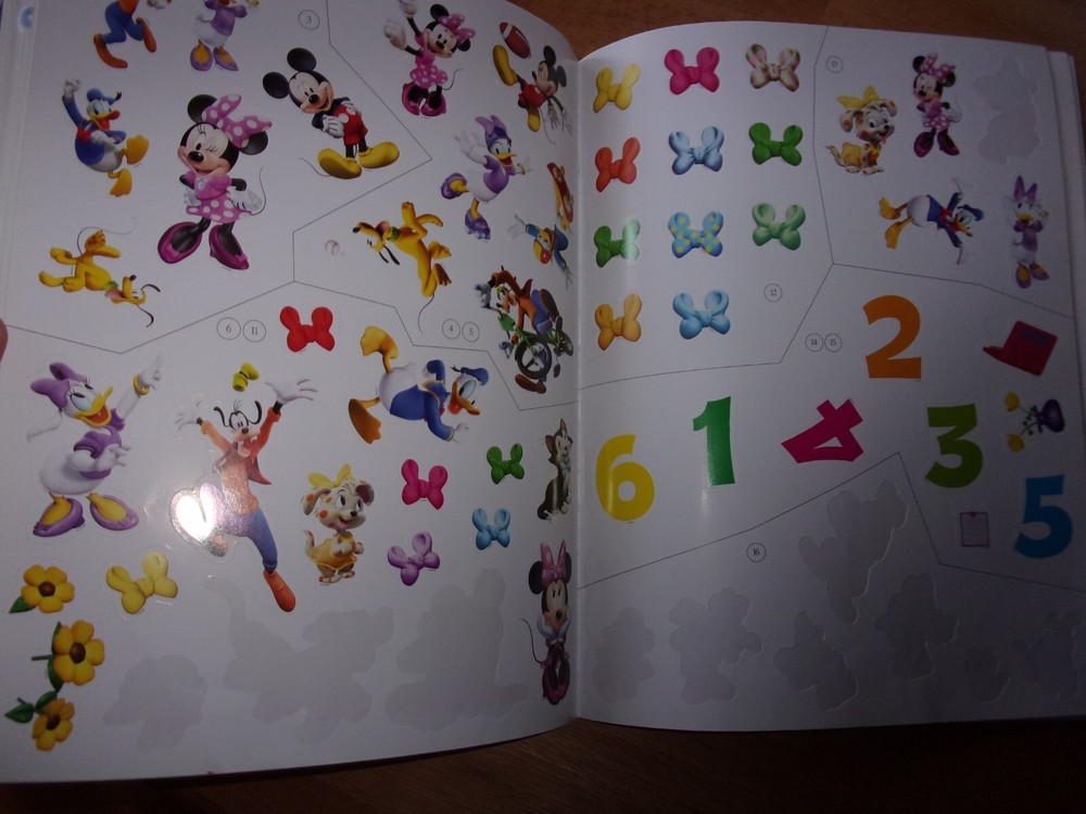 Disney Junior Sticker Book Treasury Partly Used 2013