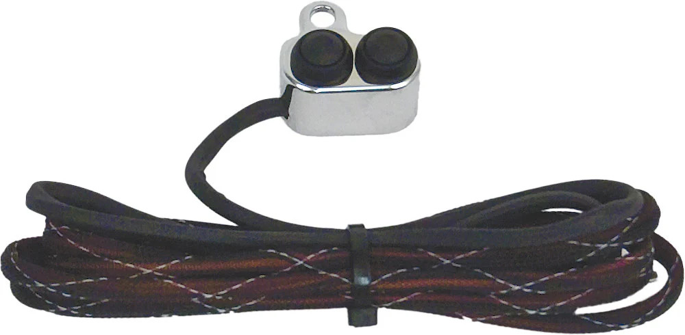 Arnott 850-01201 K-2633 HANDLEBAR-MOUNTED PUSH-BUTTON SWITCH CONTROL CHROME