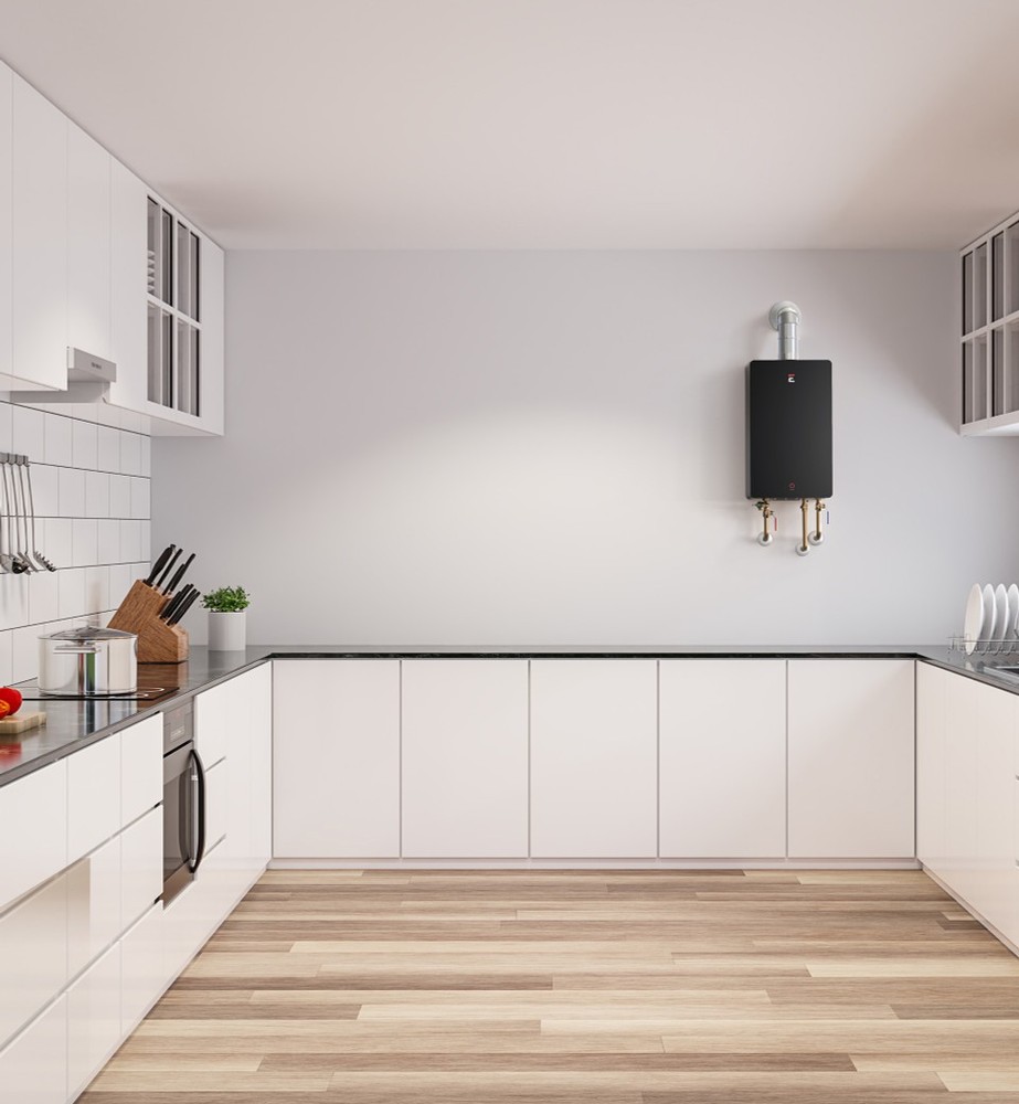 Eccotemp Smart Home SHLX-NG Indoor 4.5 GPM Natural Gas Tankless Water Heater