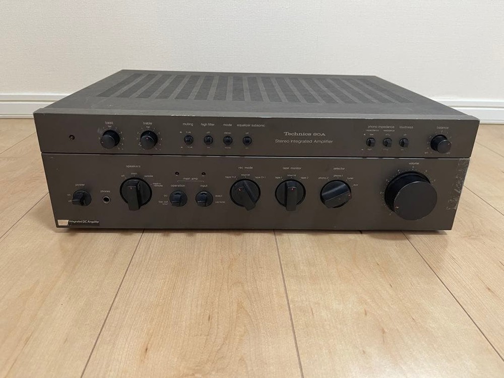 Technics SU-8080 Amplifier Stereo Integrated Amp Tested Working