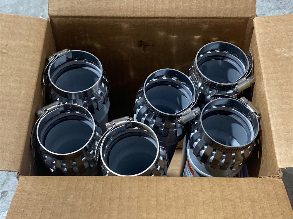 Duravent PolyPro 2PPS-12C 2” Single Wall PP 12” Pipe Length Qty:6 New