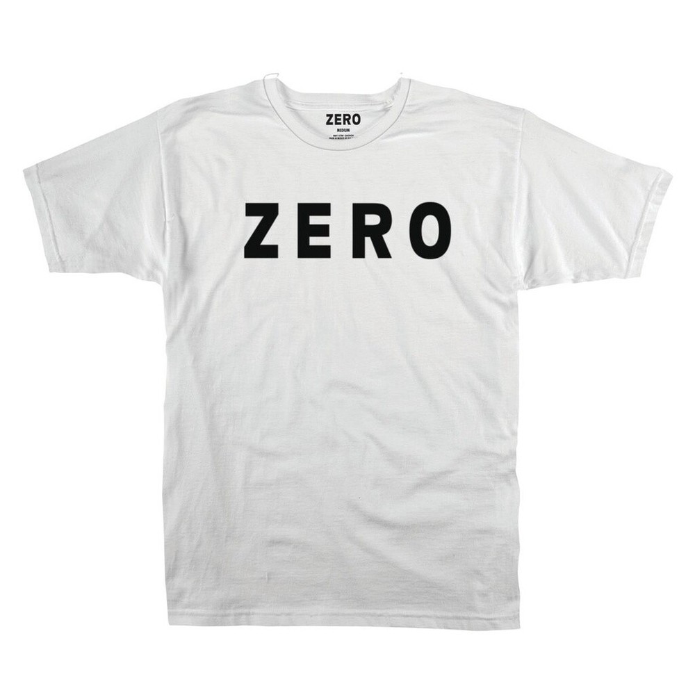 ZERO Skateboards Army Logo White T-Shirt