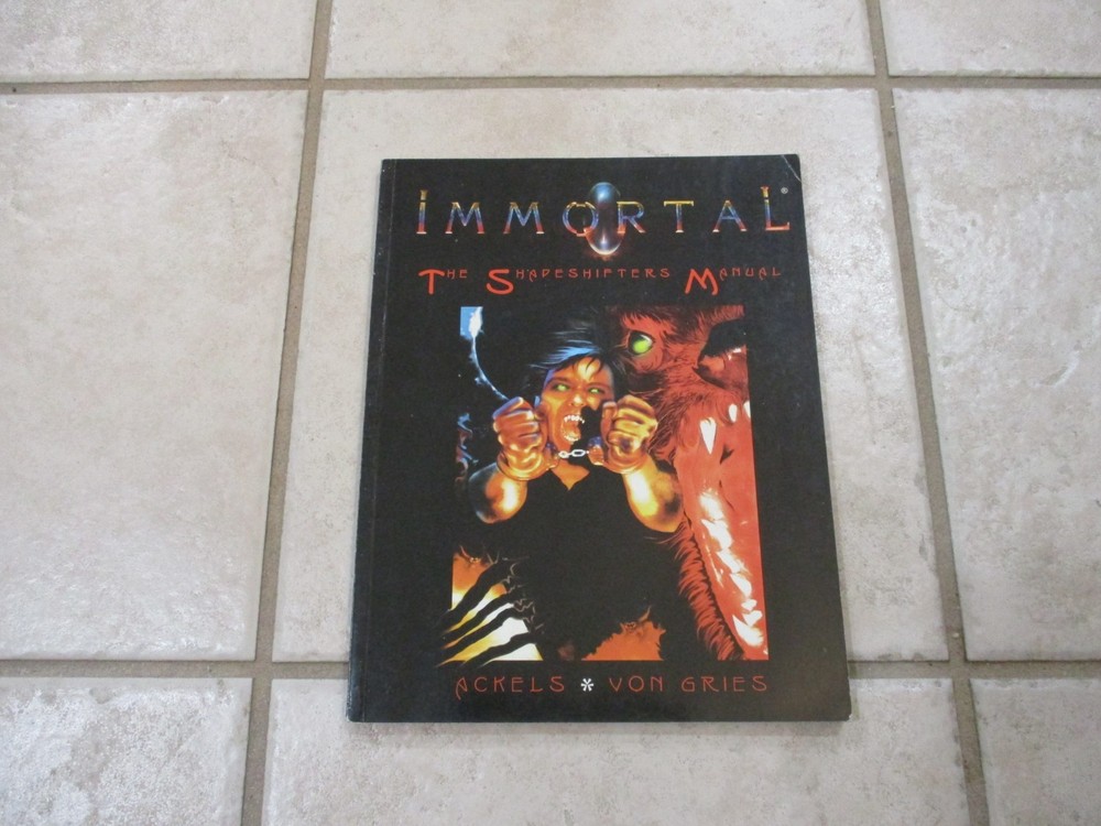 Immortal RPG The Shapeshifters Manual