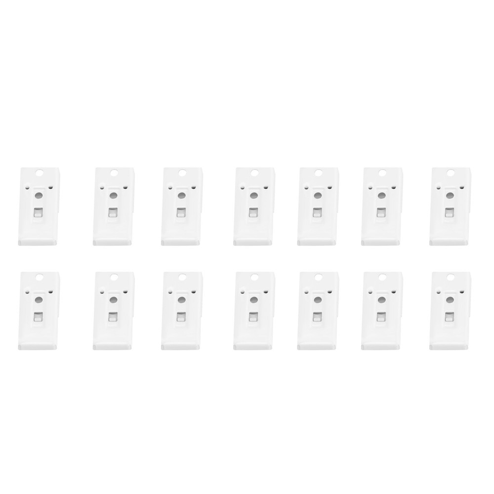 12ft-18ft Ceiling Curtain Track Set Ceiling Mount Room Divider Rail with Hooks
