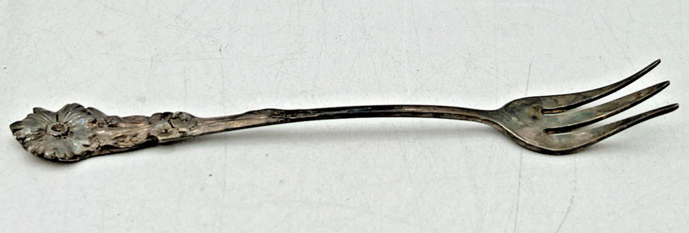 REED & BARTON HARLEQUIN JELLY SERVER, LADLE, LEMON FORK & OLIVE FORK SILVERPLATE