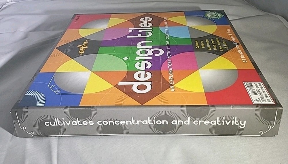eeBoo Design Tiles An Exploratory Activity for Creative Visual Play NEW