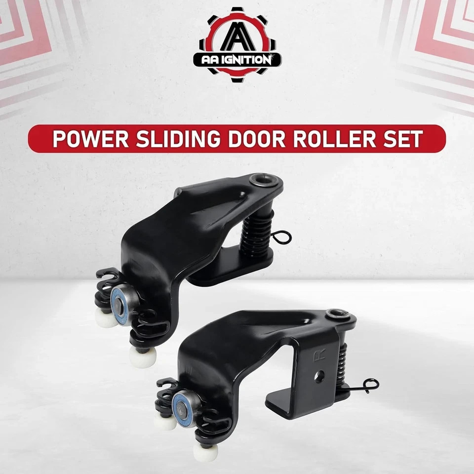 Pair Left Right Sliding Side Door Rollers Assembly Compatible Honda Odyssey