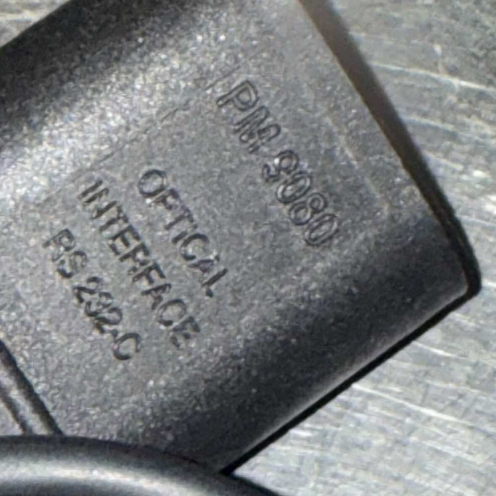 FLUKE PM 9080 Optically RS-232 Adapter Cable Serial Interface PM9080