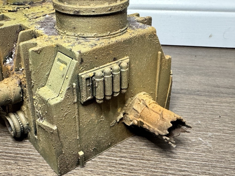 Warhammer Necromunda Table Top terrain Power Plant Hive Stack –scratch built.