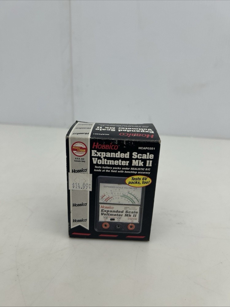Hobbico Expanded Scale Voltmeter MKII - #HCAP0351