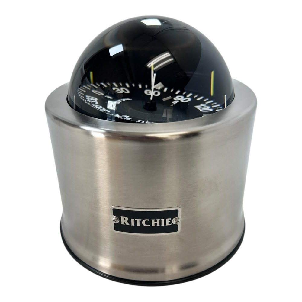 Ritchie SP-5C, Globemaster Deck / Binnacle Mounted Compass, Stainless