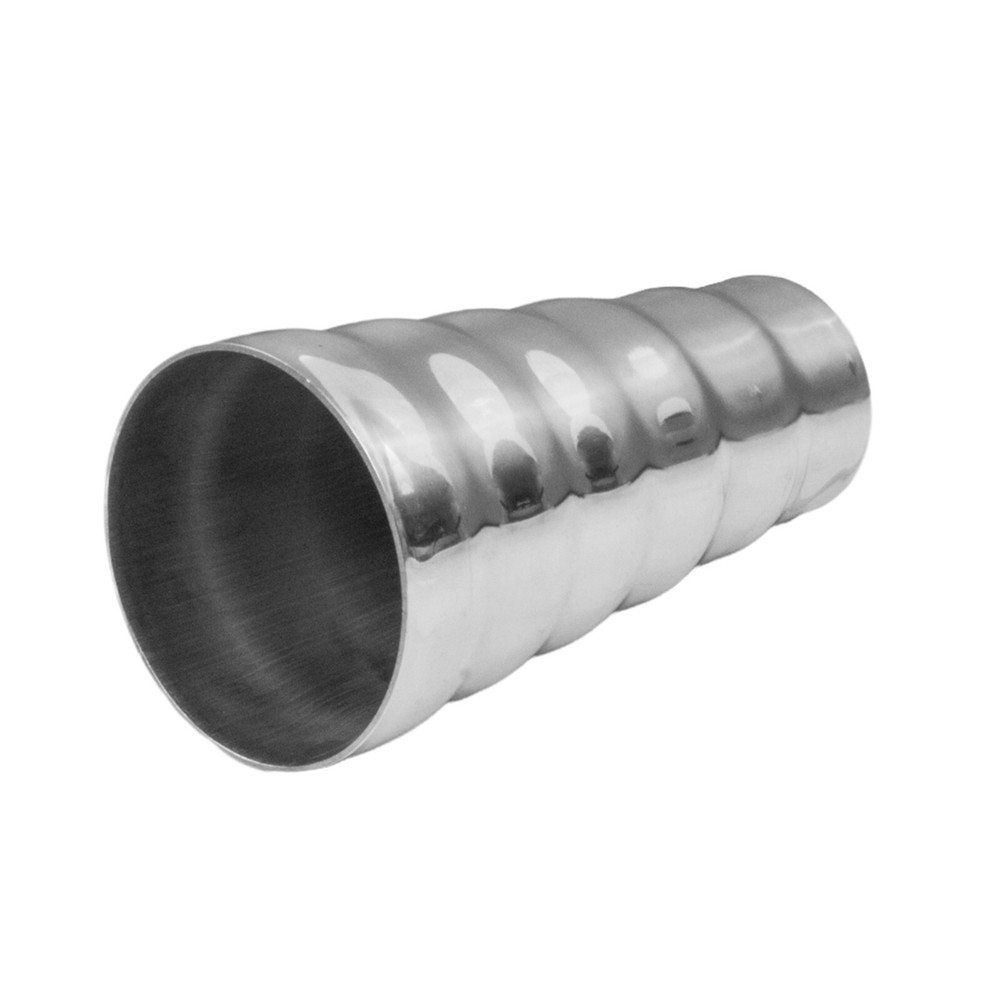 Universal Exhaust Pipe Reducer 50mm - 75mm 6 Step Adapter Performance Sys T304SS
