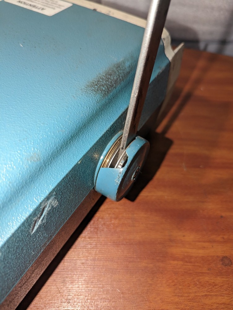 Tektronix 1503c Metallic TDR Cable Tester, "Check Disc".