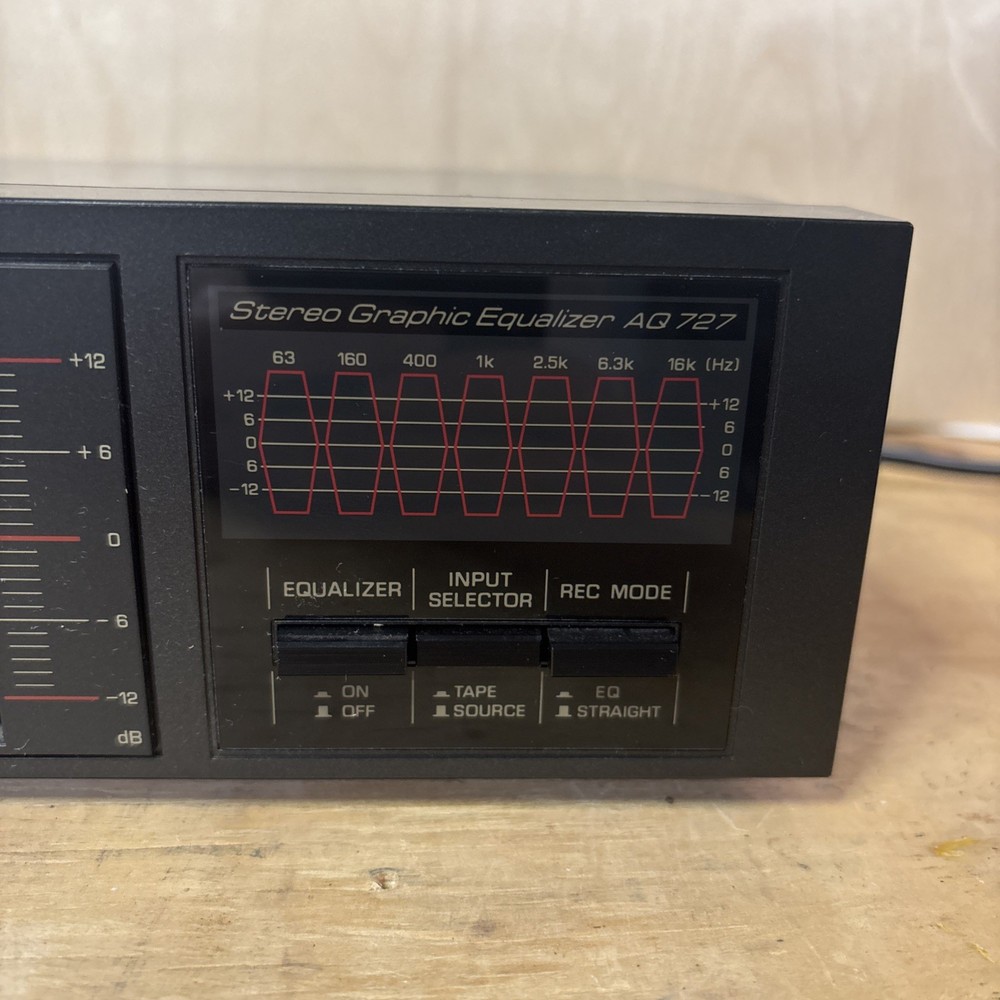 Curtis Mathes Stereo Graphic Equalizer AQ727