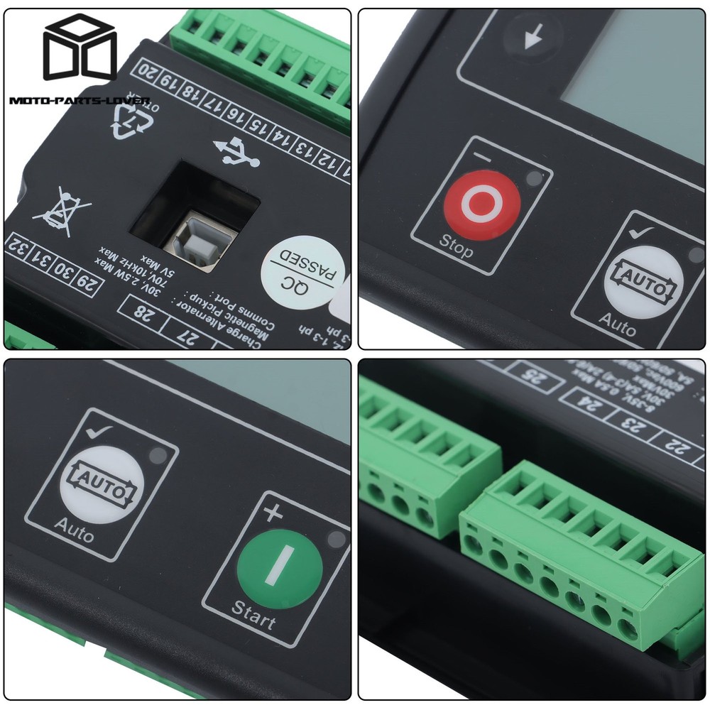 DSE4520 LCD Screen 3‑Phase Mains Detection Control Board Controller Generator