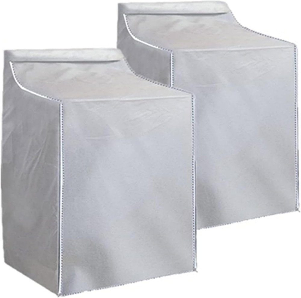 2 Pack outside Washer and Dryer Covers, Heavy-Duty Waterproof Dustproof & Sun-Pr