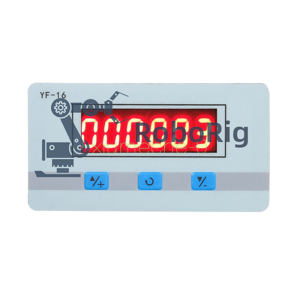DC/AC 7-27V Mini LCD Digital Counter Module Electronic Totalizer 1~999999 Times