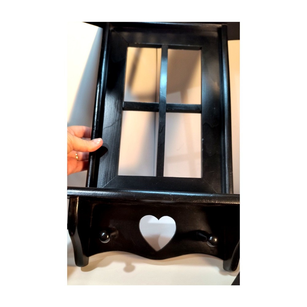 Window Heart Shelf Hanging Decor
