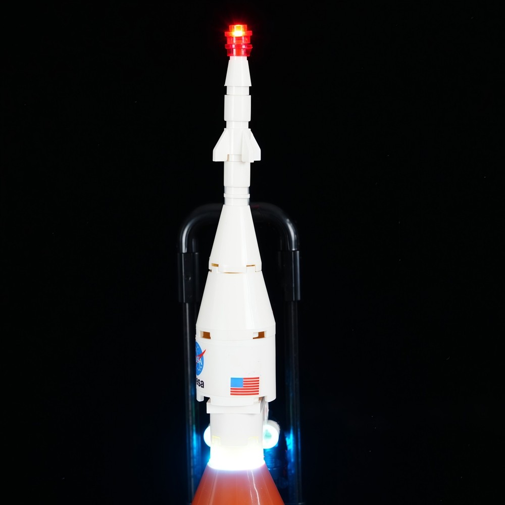 LED Light Set For LEGO 42221 Space Launch System Rocket DIY Lamp
