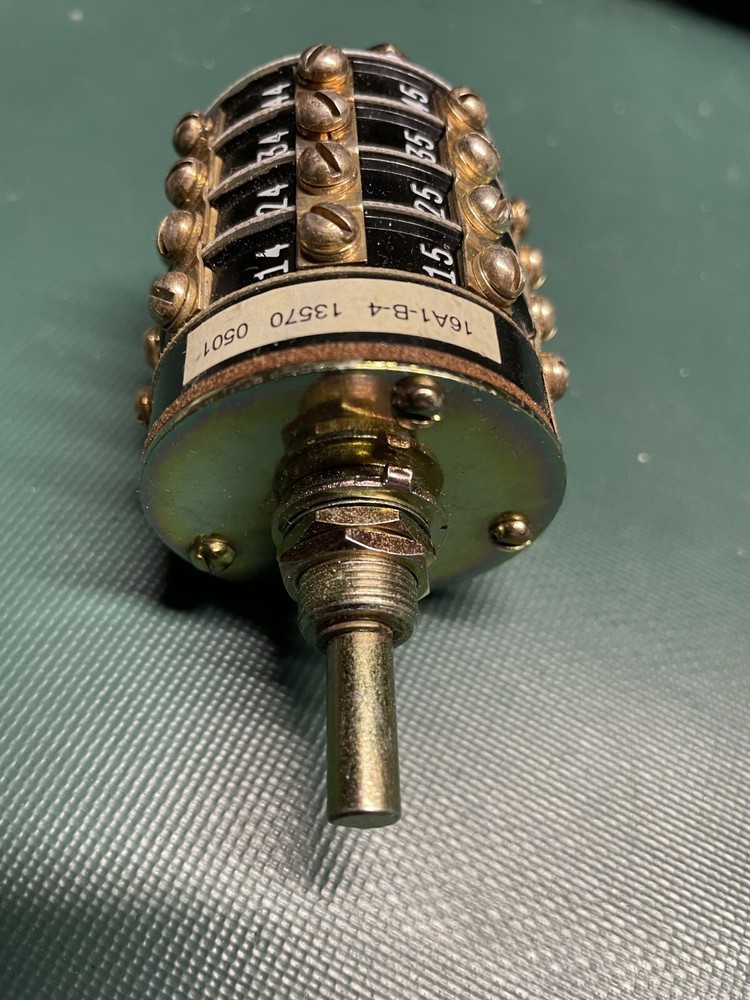 Shallco Rotary Selector Switch 16A1-B-4