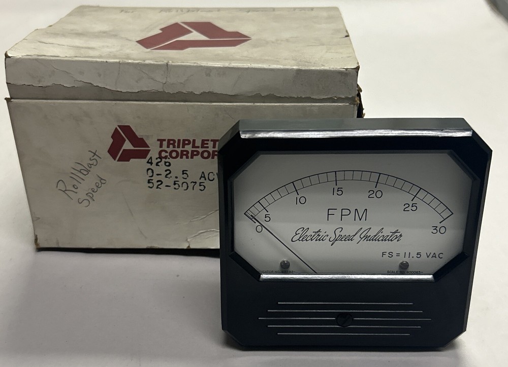 TRIPLETT,426,PANEL METER NOS