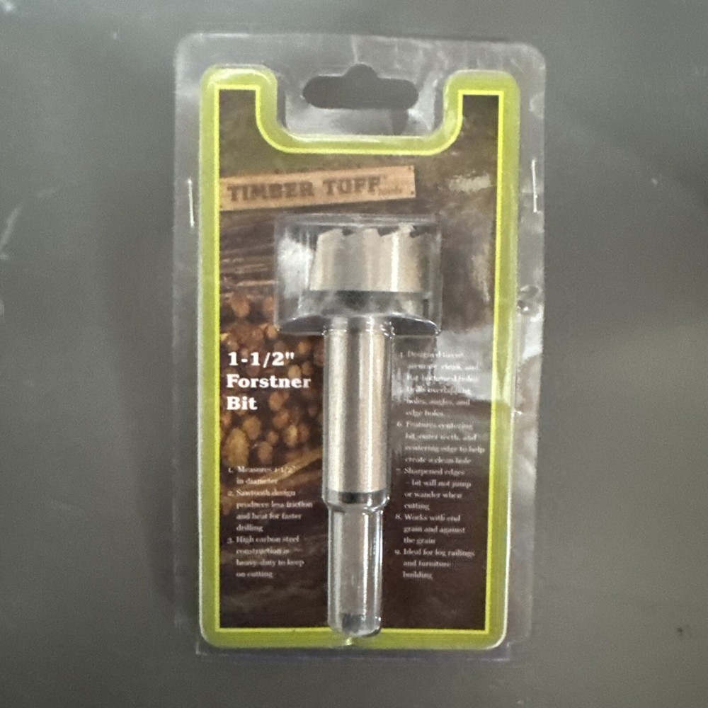 Timber Tuff 1-1/2” Forstner Bit
